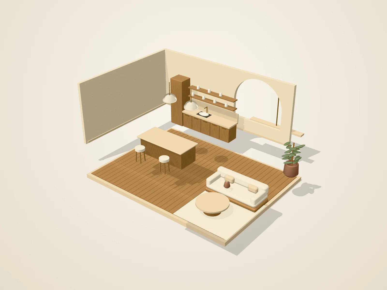 La rénovation · les couches révélées