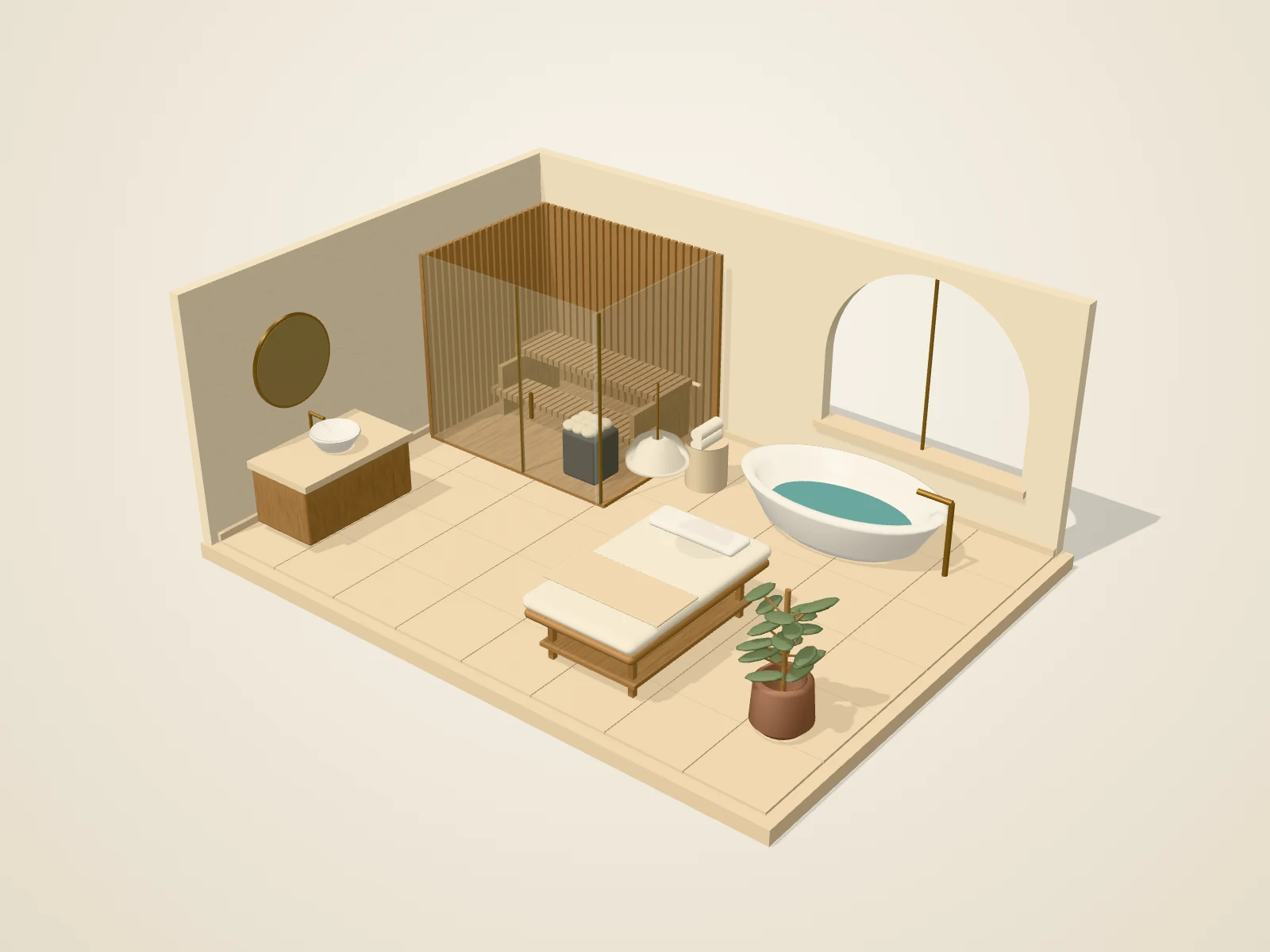 Le spa · un espace de détente
